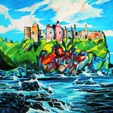 Print - Dunluce Waves